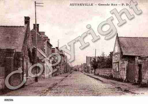 Ville de AUTREVILLE, carte postale ancienne
