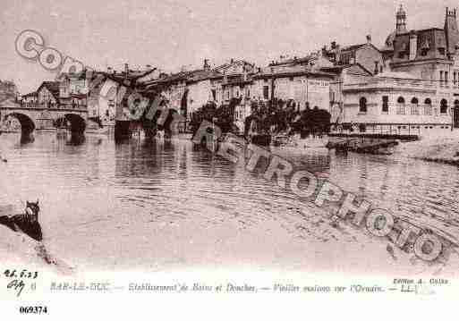 Ville de BARLEDUC, carte postale ancienne