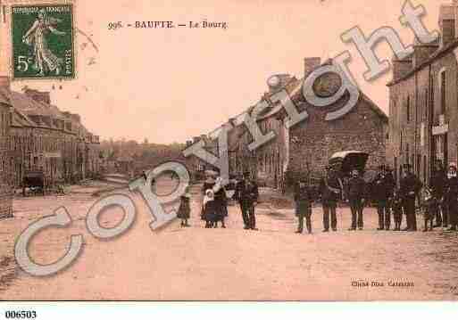 Ville de BAUPTE, carte postale ancienne