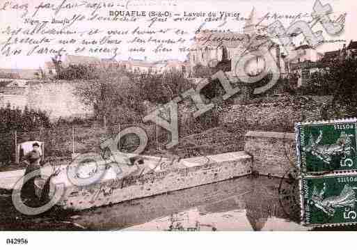 Ville de BOUAFLE, carte postale ancienne