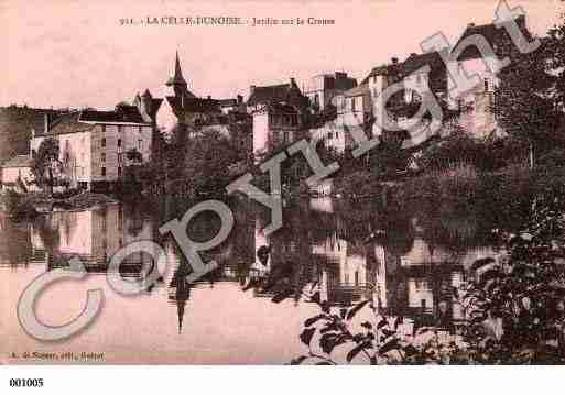 Ville de CELLEDUNOISE(LA), carte postale ancienne