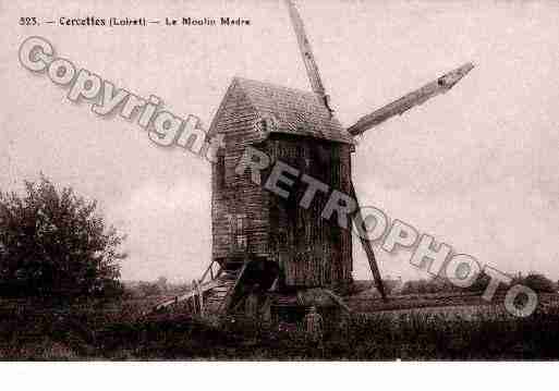 Ville de CERCOTTES, carte postale ancienne