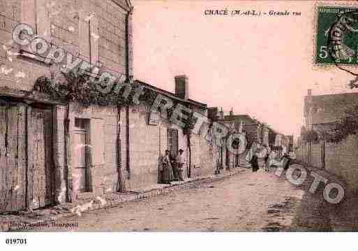 Ville de CHACE, carte postale ancienne