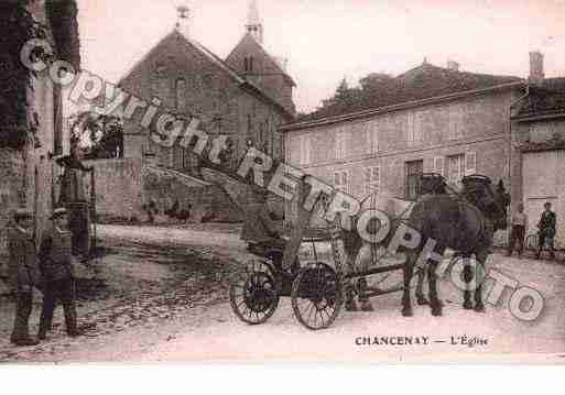 Ville de CHANCENAY, carte postale ancienne