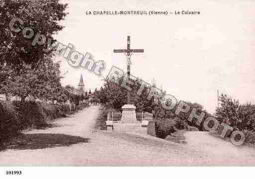 Ville de CHAPELLEMONTREUIL(LA), carte postale ancienne Ville de CHAPELLEMONTREUIL(LA), carte postale ancienne