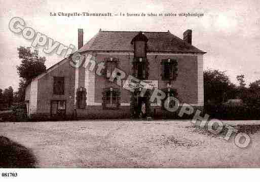 Ville de CHAPELLETHOUARAULT(LA), carte postale ancienne Ville de CHAPELLETHOUARAULT(LA), carte postale ancienne