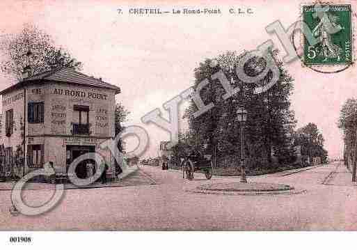 Ville de CRETEIL, carte postale ancienne