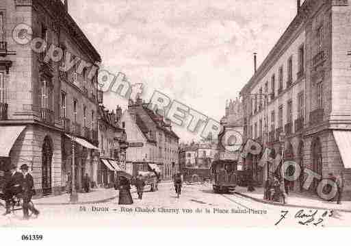 Ville de DIJON, carte postale ancienne