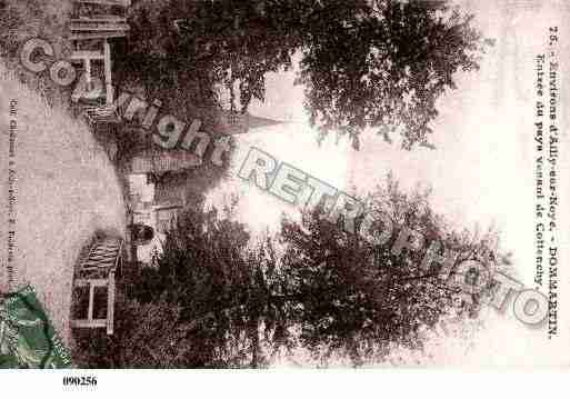 Ville de DOMMARTIN, carte postale ancienne Ville de DOMMARTIN, carte postale ancienne