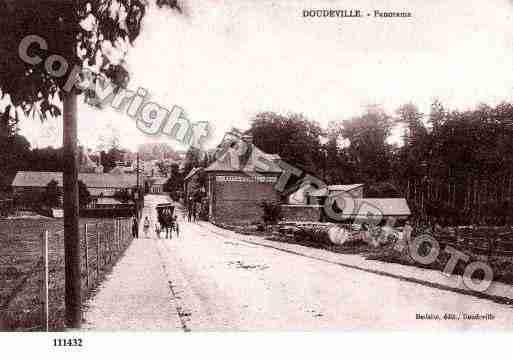 Ville de DOUDEVILLE, carte postale ancienne