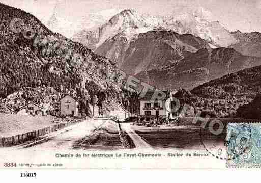 Ville de FAYET(LE), carte postale ancienne