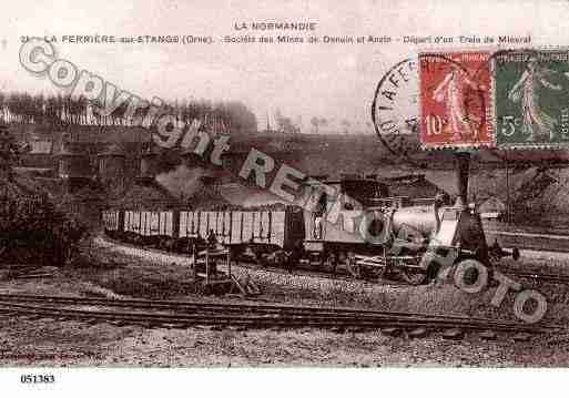 Ville de FERRIEREAUXETANGS(LA), carte postale ancienne