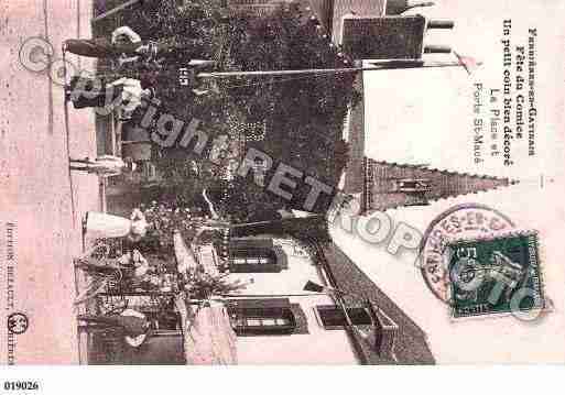 Ville de FERRIERES, carte postale ancienne