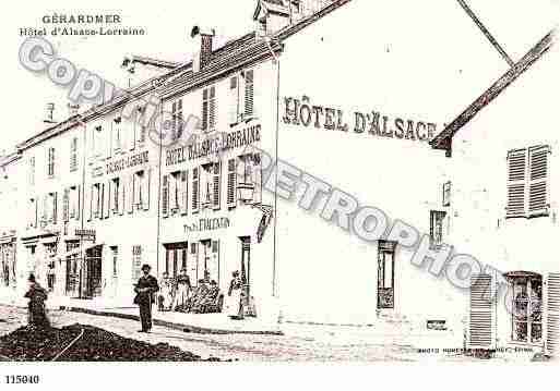 Ville de GERARDMER, carte postale ancienne