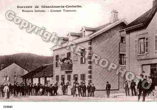 Ville de GERARDMER, carte postale ancienne