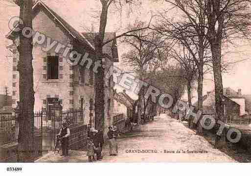 Ville de GRANDBOURG(LE), carte postale ancienne