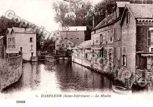 Ville de HARFLEUR, carte postale ancienne