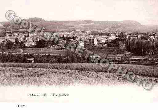 Ville de HARFLEUR, carte postale ancienne