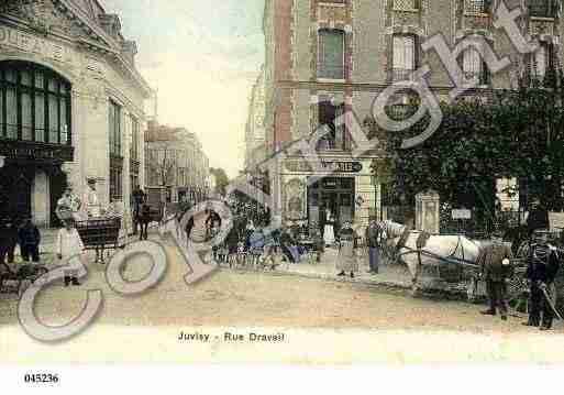 Ville de JUVISYSURORGE, carte postale ancienne