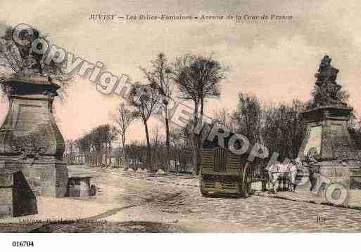 Ville de JUVISYSURORGE, carte postale ancienne