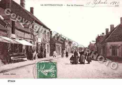 Ville de LAMOTTEBEUVRON, carte postale ancienne