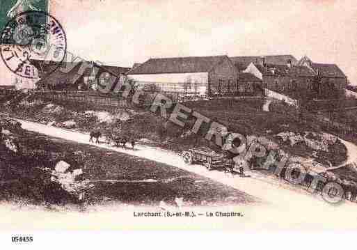 Ville de LARCHANT, carte postale ancienne