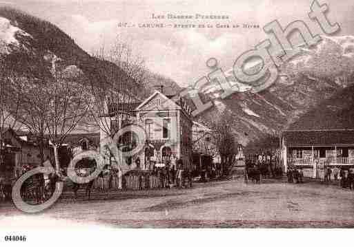 Ville de LARUNS, carte postale ancienne Ville de LARUNS, carte postale ancienne
