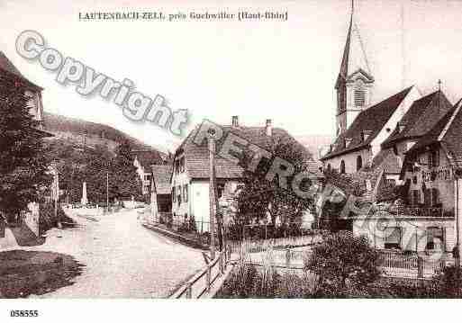 Ville de LAUTENBACHZELL, carte postale ancienne