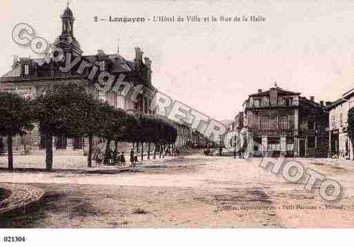 Ville de LONGUYON, carte postale ancienne