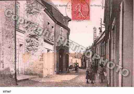 Ville de LUDE, carte postale ancienne