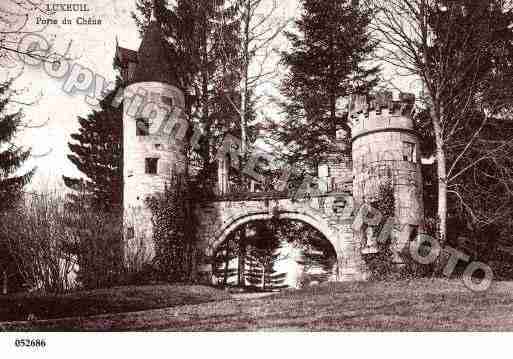 Ville de LUXEUILLESBAINS, carte postale ancienne