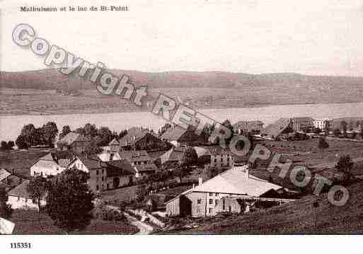 Ville de MALBUISSON, carte postale ancienne