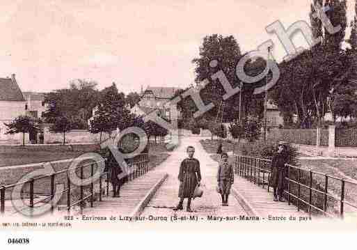 Ville de MARYSURMARNE, carte postale ancienne