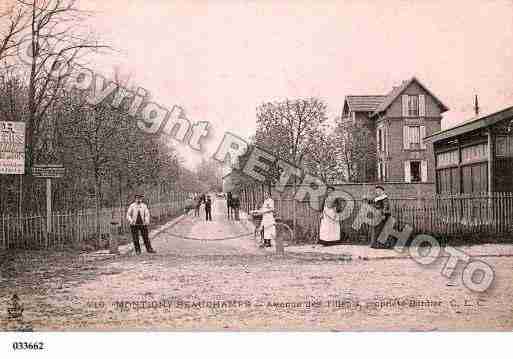 Ville de MONTIGNYLESCORMEILLES, carte postale ancienne