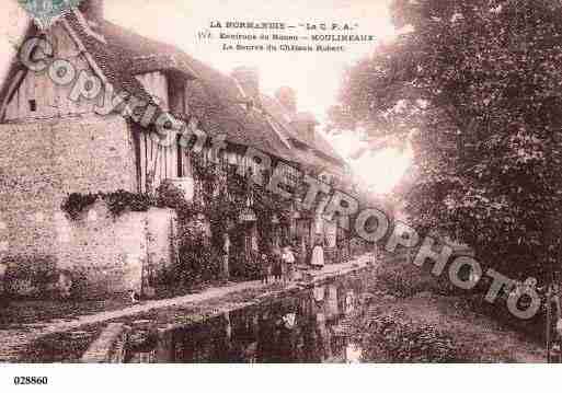 Ville de MOULINEAUX, carte postale ancienne