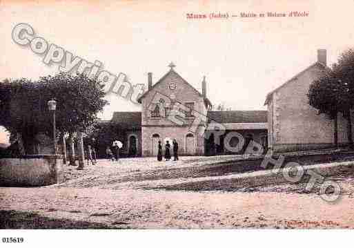 Ville de MURS, carte postale ancienne