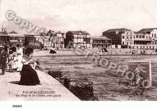 Ville de PALAVASLESFLOTS, carte postale ancienne