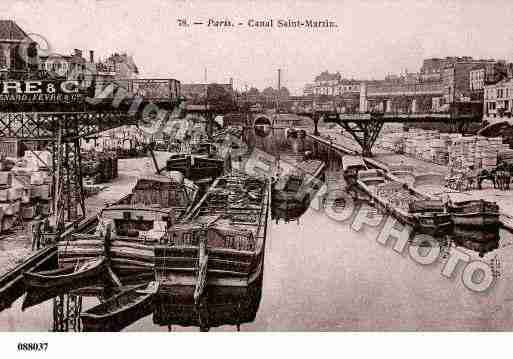 Ville de PARIS10, carte postale ancienne