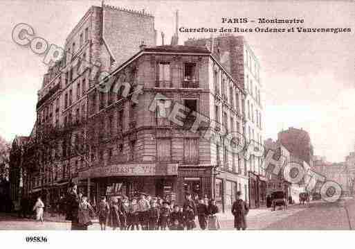 Ville de PARIS18, carte postale ancienne