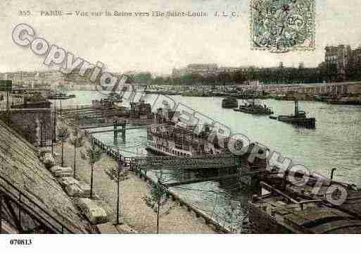 Ville de PARIS4, carte postale ancienne