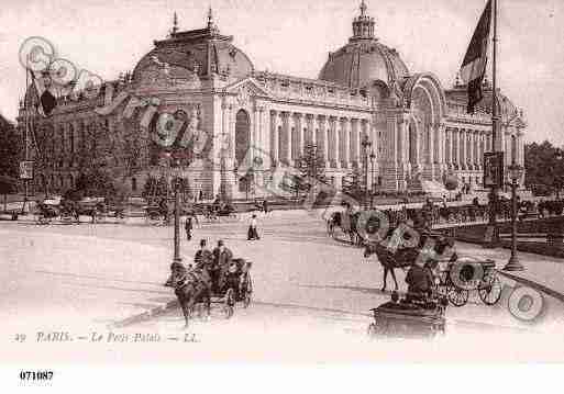 Ville de PARIS8, carte postale ancienne