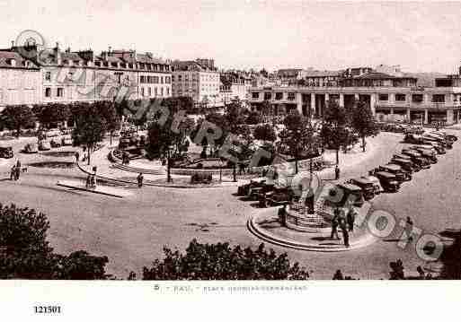 Ville de PAU, carte postale ancienne