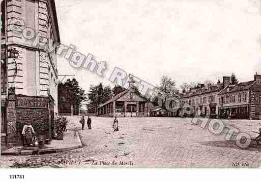 Ville de PAVILLY, carte postale ancienne