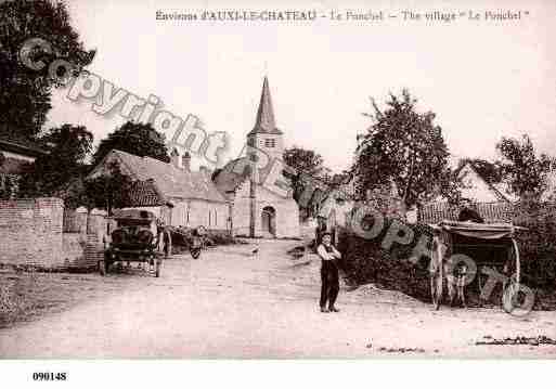 Ville de PONCHEL(LE), carte postale ancienne Ville de PONCHEL(LE), carte postale ancienne