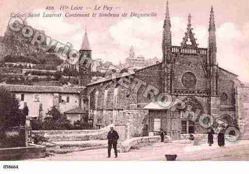 Ville de PUYENVELAY(LE), carte postale ancienne