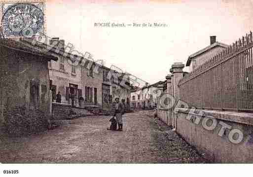 Ville de ROCHE, carte postale ancienne Ville de ROCHE, carte postale ancienne