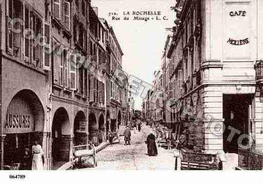 Ville de ROCHELLE(LA), carte postale ancienne