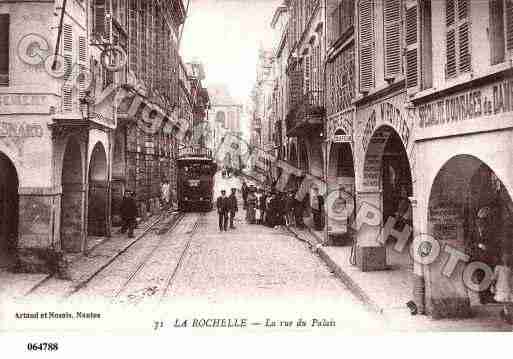 Ville de ROCHELLE(LA), carte postale ancienne