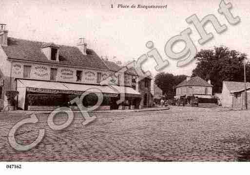 Ville de ROCQUENCOURT, carte postale ancienne