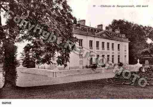 Ville de ROCQUENCOURT, carte postale ancienne